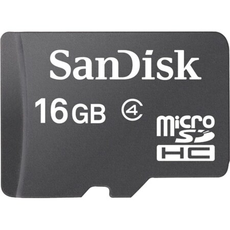 Sandisk Sandisk, Microsd, High Capacity, 16Gb, Microsdhc Class 4 SDSDQ-016G-A46